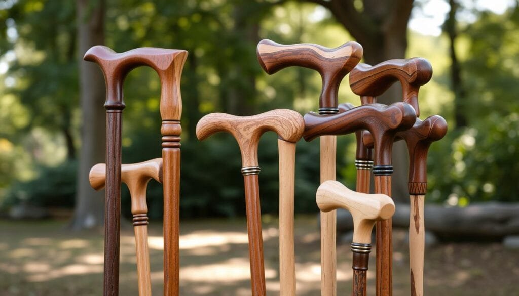 best wood for making a walking stick