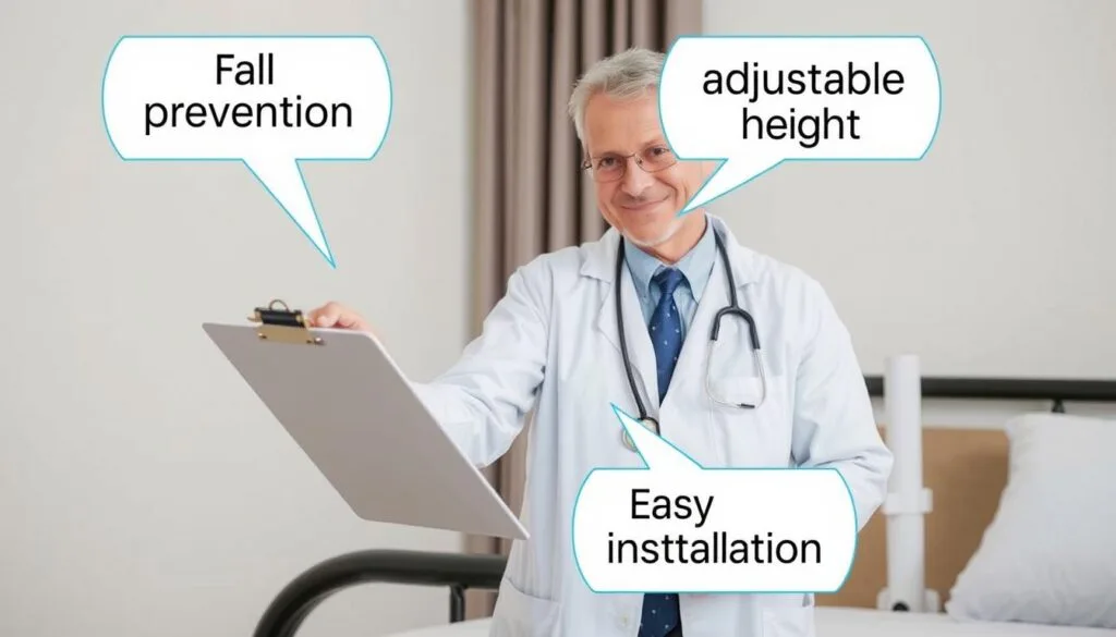 bed railing for seniors